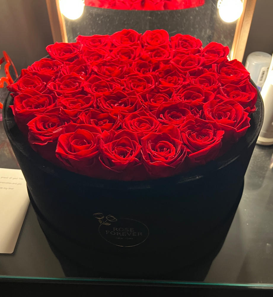Red Roses Velvet 36 - Customer Photo From Sarah Brannon