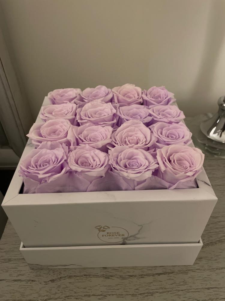 Lilac Roses marble 16 - Customer Photo From Llandess Owens