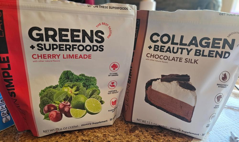 Greens (packets) - Cherry Limeade | CSE – Clean Simple Eats