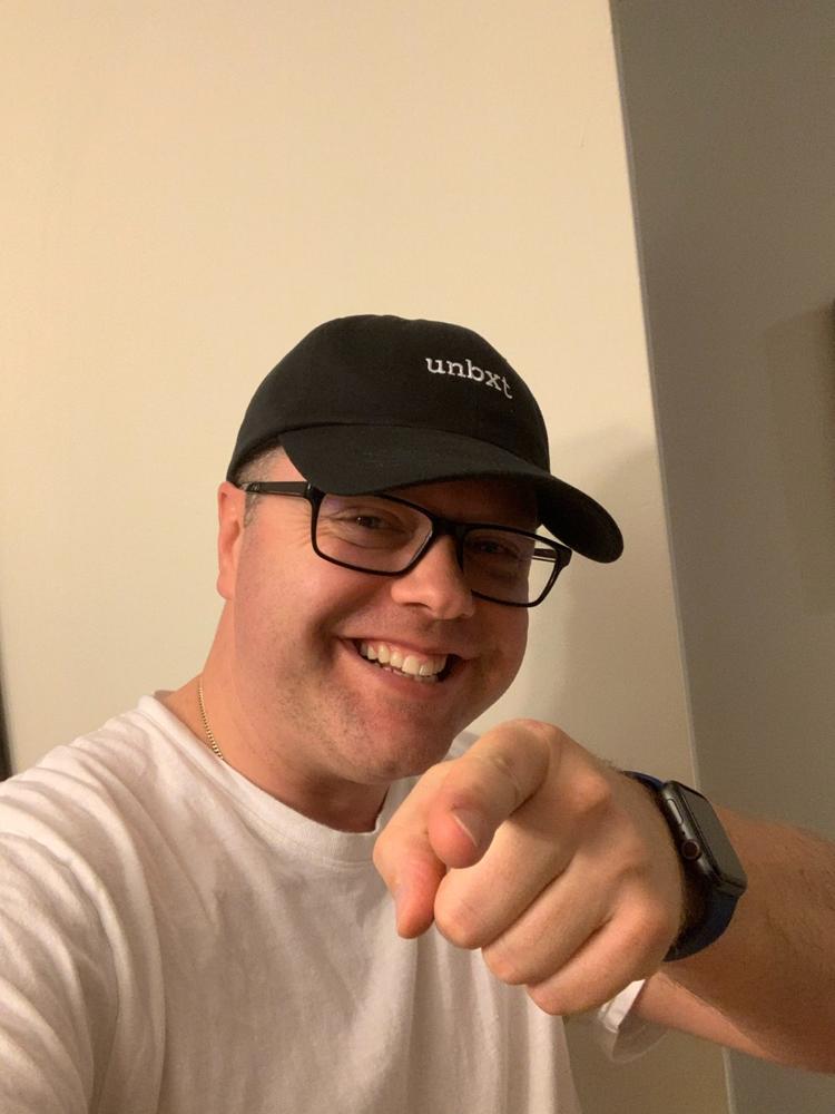 Unbox Therapy Everyday Hat (FINAL SALE) - Customer Photo From Andrew