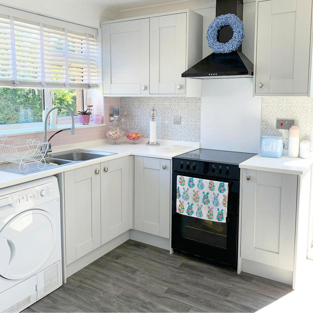 Emmie Feature Tiles 20x20cm - Customer Photo From Tina Tombs