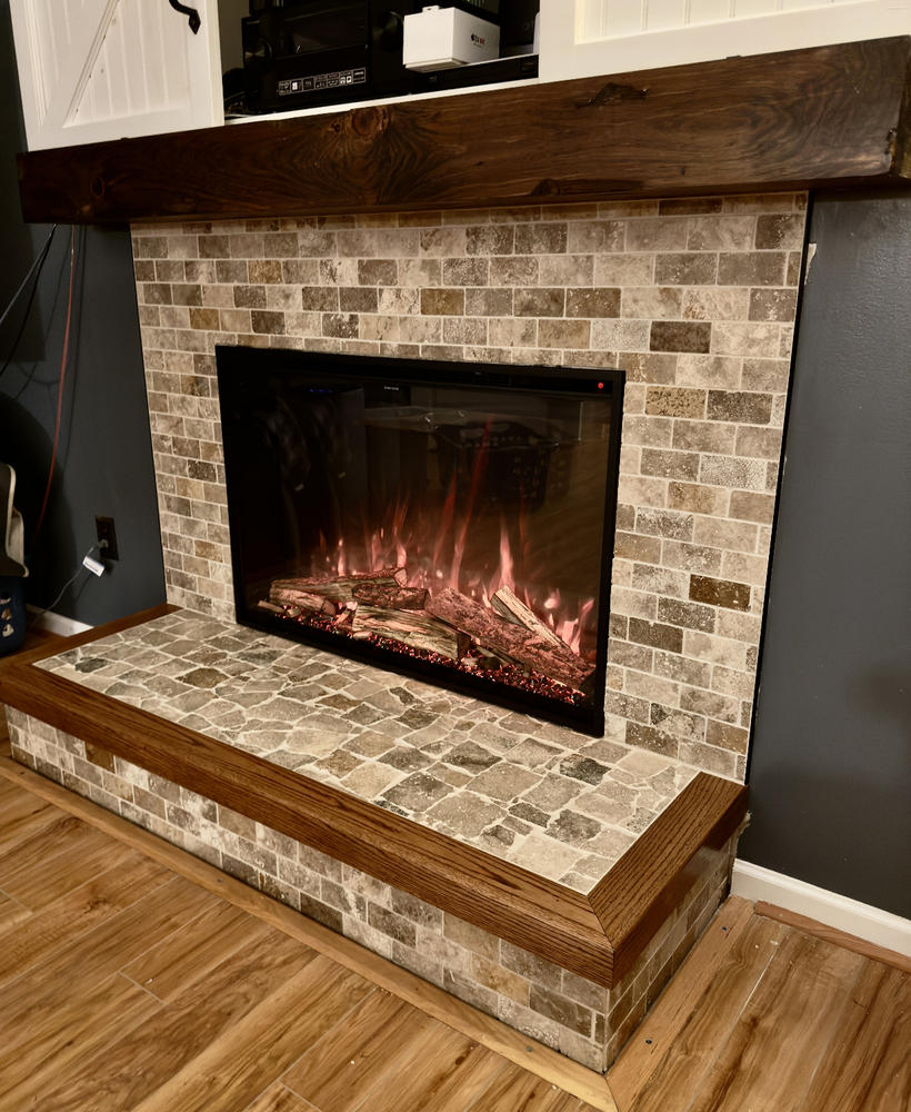 Modern Flames Redstone 42-Inch Built-in Electric Fireplace Insert (RS-4229) - Customer Photo From Anonymous
