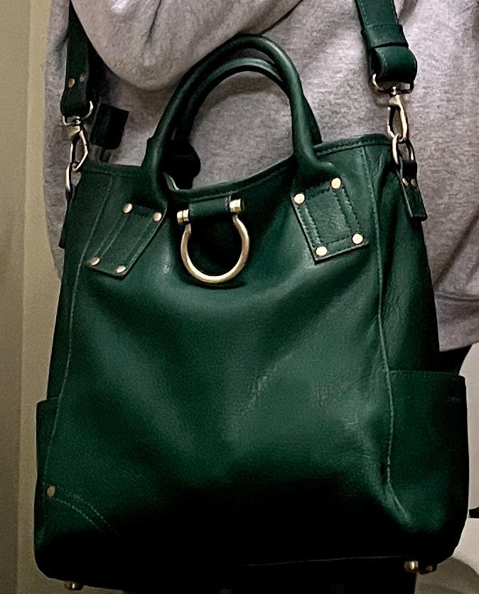 Chloe Convertible Backpack and Crossbody Bag - Customer Photo From Deborah Stevenson
