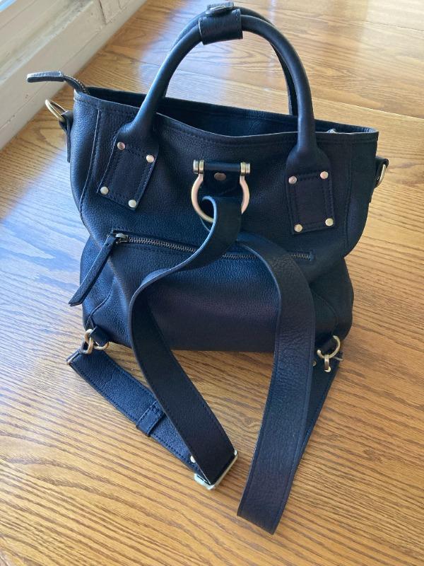 Chloe Convertible Backpack and Crossbody Bag - Customer Photo From Abigail Graham