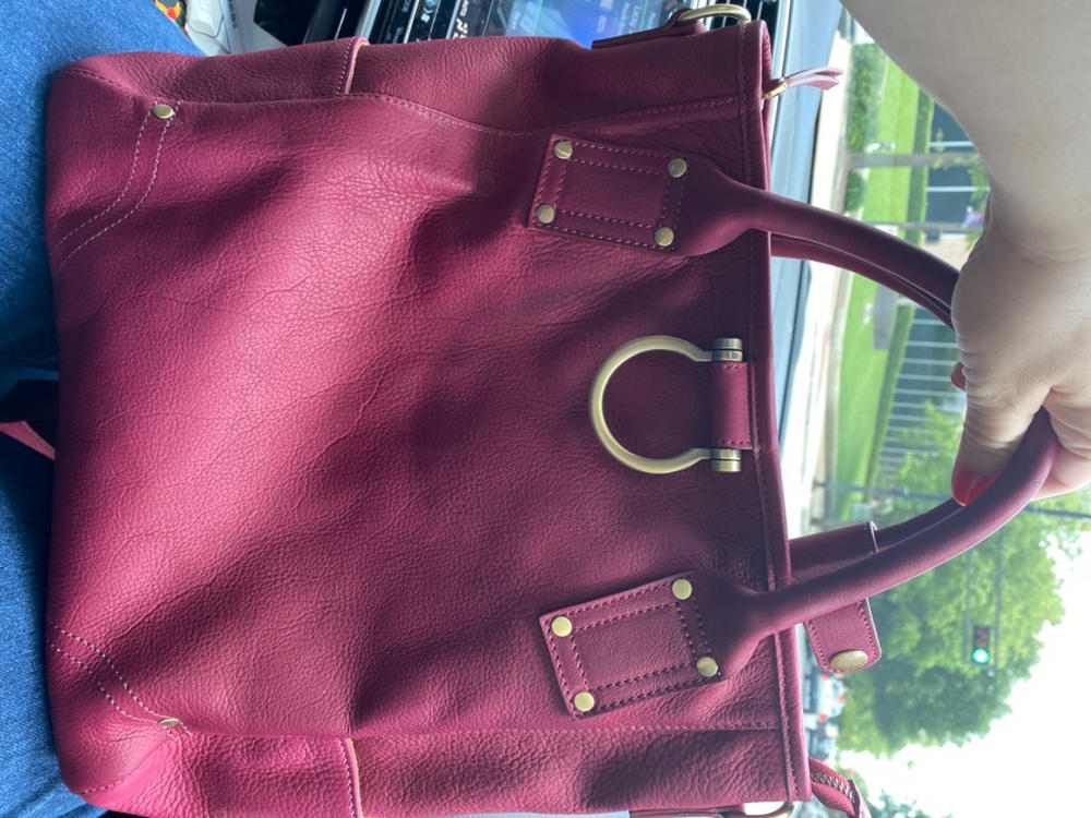 Chloe Convertible Backpack and Crossbody Bag - Customer Photo From Lacey Deshazo