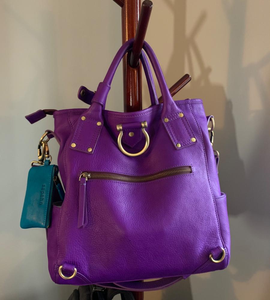 Chloe Convertible Backpack and Crossbody Bag - Customer Photo From erica sullivan