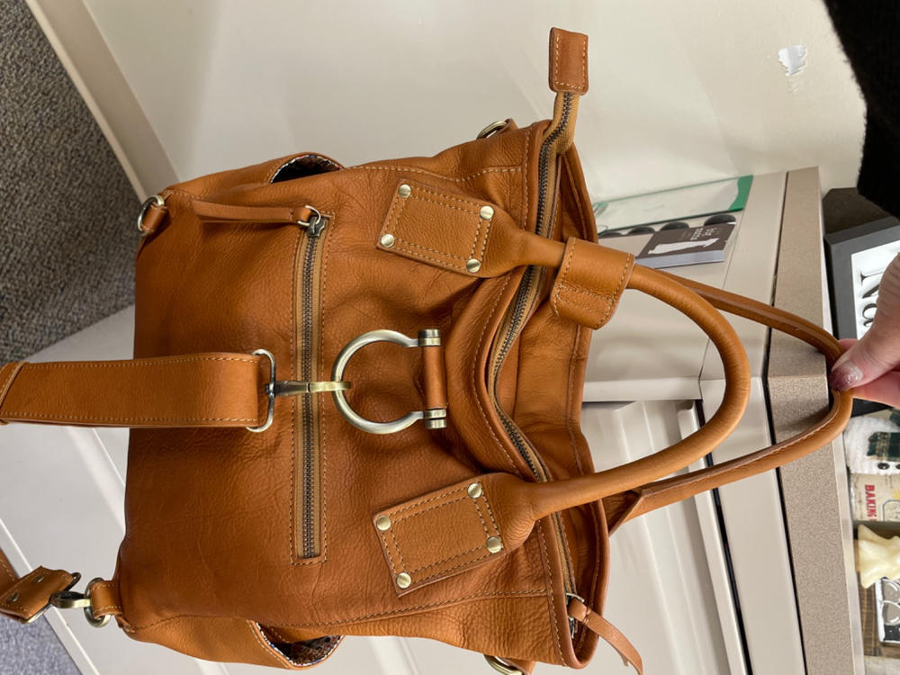 Chloe Convertible Backpack and Crossbody Bag - Customer Photo From Kristy Eastman