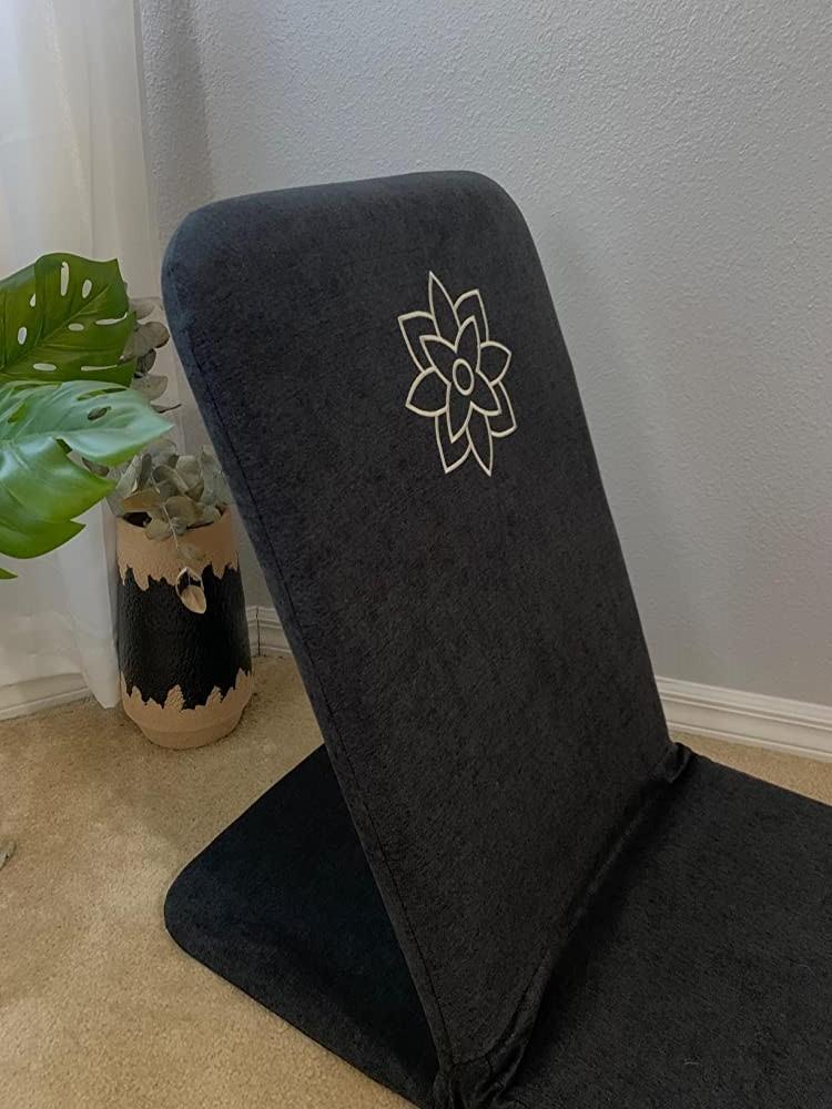 Meditation Chair in Stone Black - Customer Photo From MS