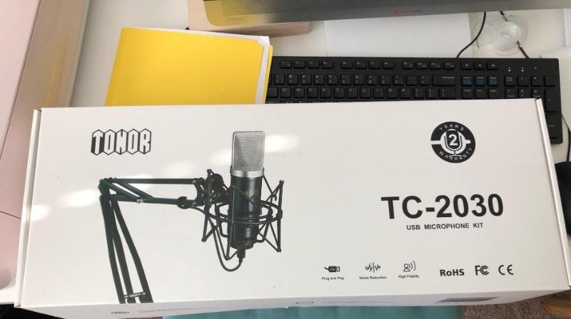 TONOR TC-2030 USB Microphone Kit - Customer Photo From Alex