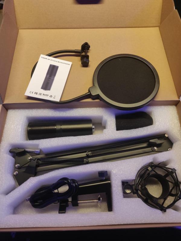 TONOR Q9 USB Condenser Microphone - Customer Photo From f2bacon