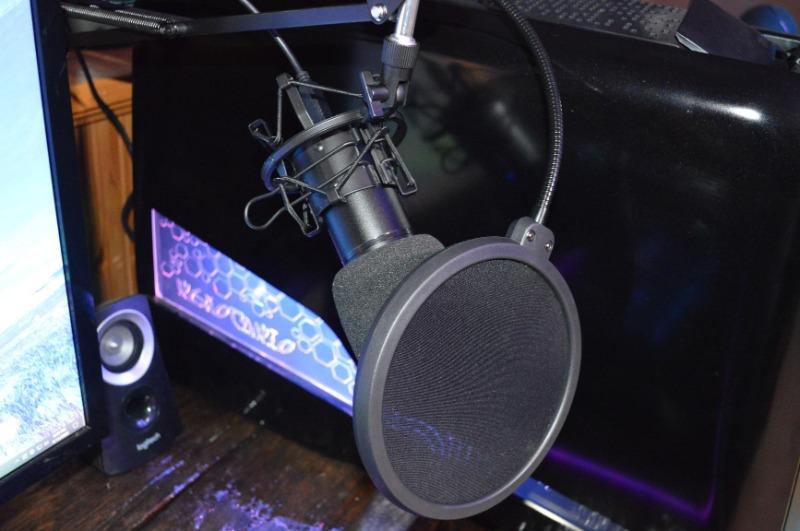 TONOR Q9 USB Condenser Microphone - Customer Photo From Dusty