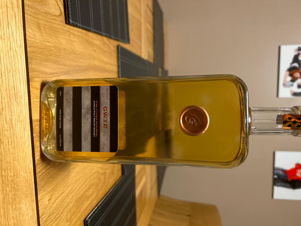 Gwyr Single Malt Welsh Whisky Rum Cask Finished - Customer Photo From Matthew Hens