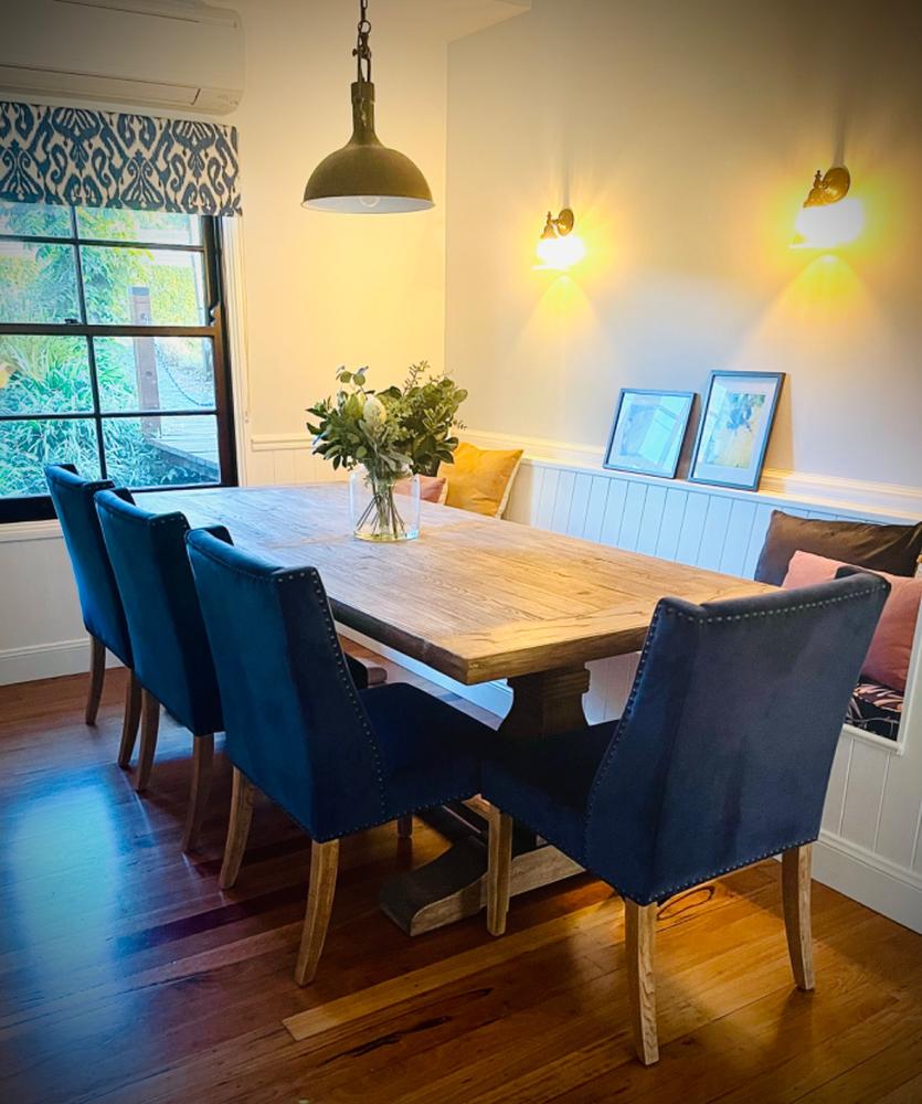Ithaca Dining Chair - Navy - Customer Photo From Anonymous
