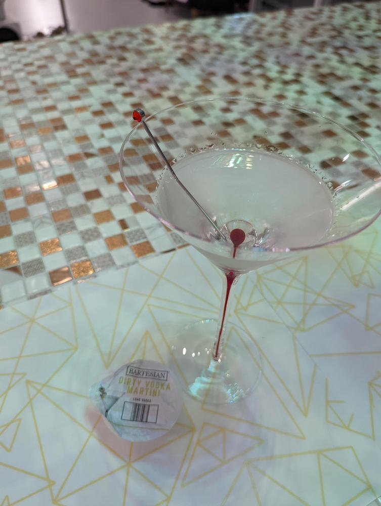 Dirty Vodka Martini Capsules - Customer Photo From Kevin A. Fritz