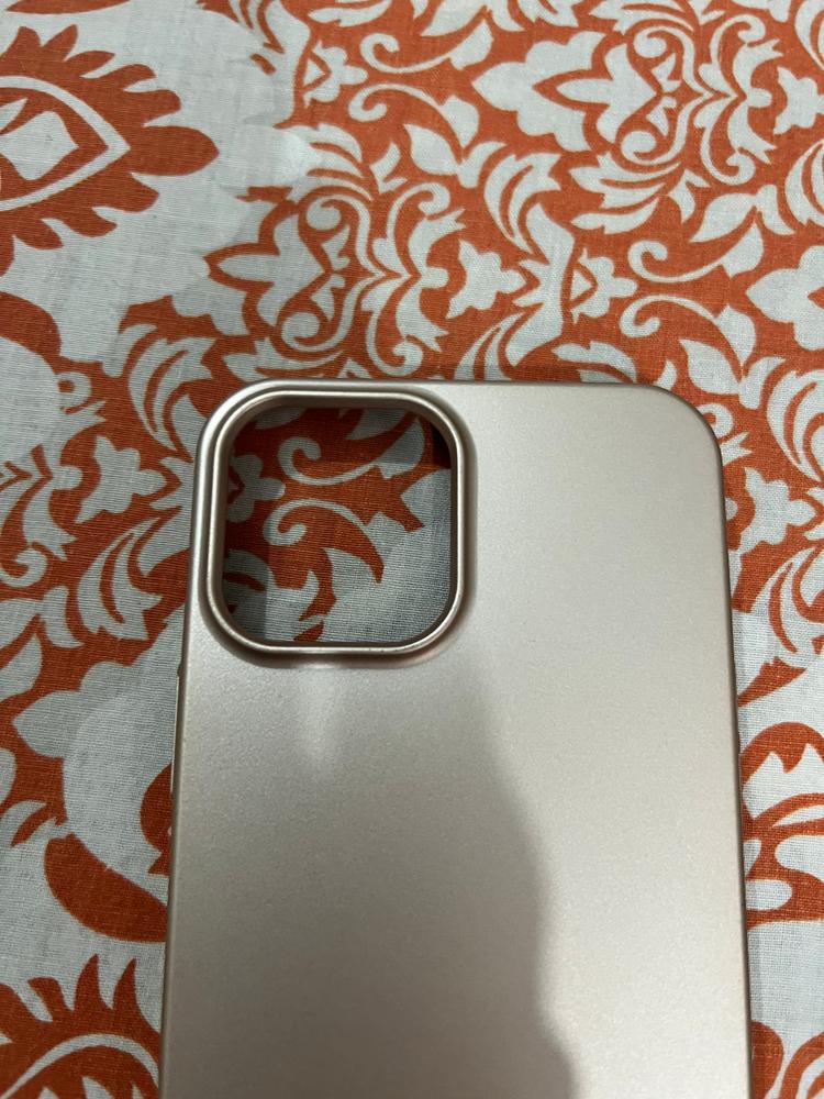 TORRAS Decency Series iPhone 12 Pro Max Gold - X002YG7AR5 - Customer Photo From Syed Taha Ali