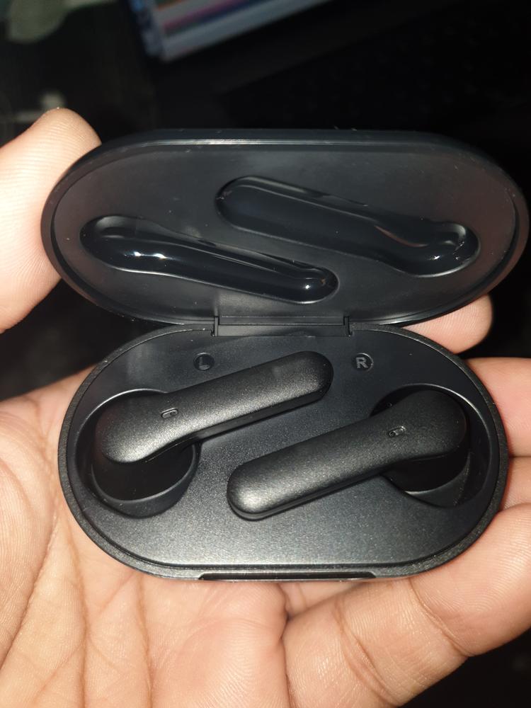 Mpow MX1 Bluetooth Headphones w/Wireless Charging Case/USB-C Charge, 4 Mics Noise Cancelling In Ear Headset, 35H Playtime/Hi-Fi Stereo/Touch Control, IPX8 Waterproof Earphones for Commute, Office, Travel - Customer Photo From Ubaid Ur Rehman