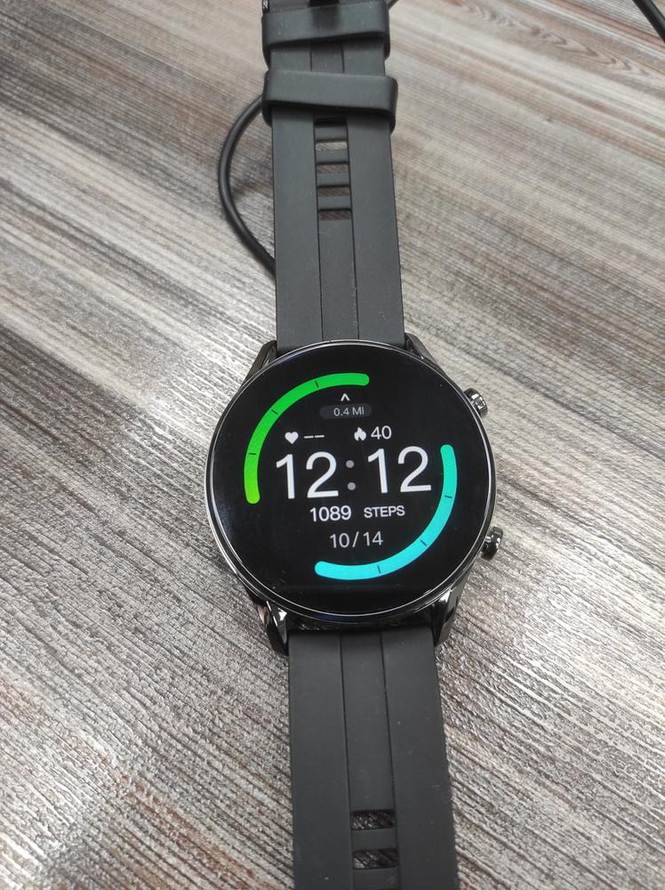 Xiaomi Imilab Smart Business Watch W12 With Free Glass Protector - Customer Photo From Omer Waqar