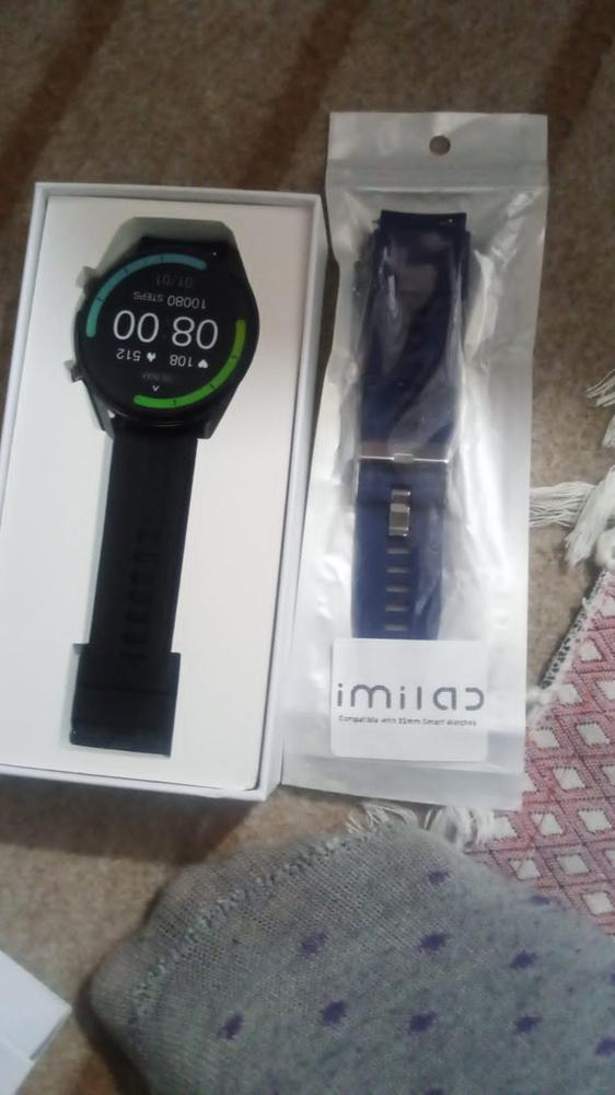 Xiaomi Imilab Smart Business Watch W12 With Free Glass Protector - Customer Photo From Mujahid Rauf