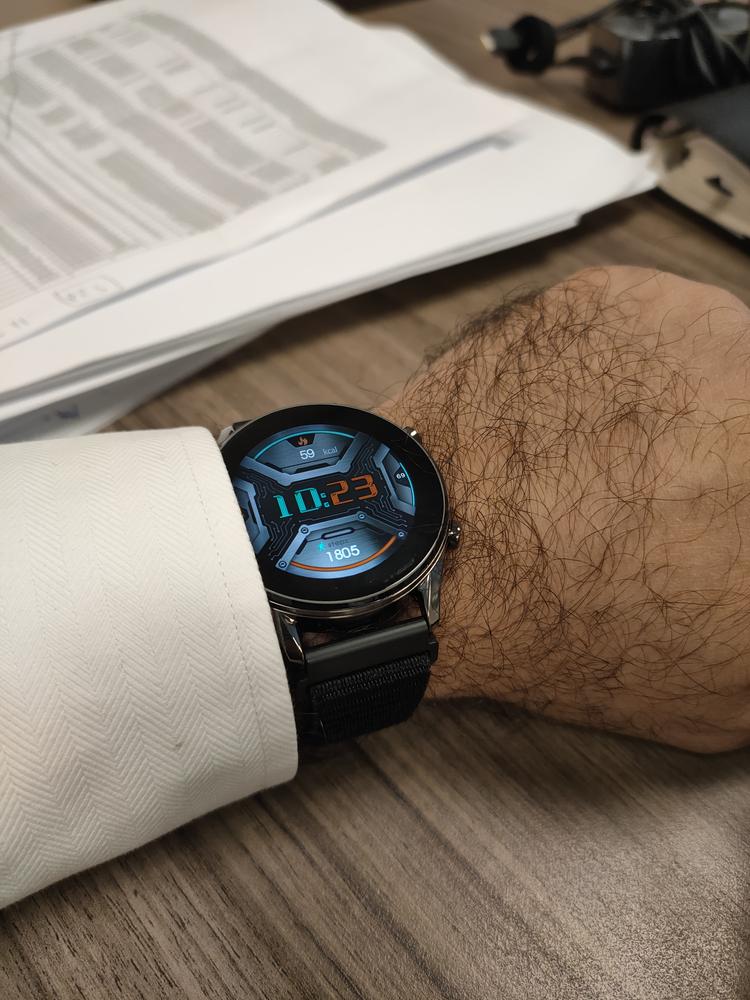 Xiaomi Imilab Smart Business Watch W12 With Free Glass Protector - Customer Photo From Muhammad Ali Ravda