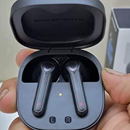 SOUNDPEATS TrueAir2+ Upgraded Wireless Earphones QCC3040 aptX-adaptive Bluetooth V5.2 with 4-Mic CVC 8.0 Noise Cancellation & Game Mode - Black - Customer Photo From Saad Ullah