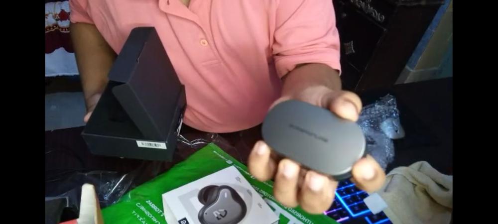 SoundPEATS H1 Wireless Earbuds Bluetooth V5.2 Headphones with Knowles Hybrid Dual Driver and Crossover QCC3040 TWS Earbuds, TrueWireless Mirroring, aptX Adaptive, Low Latency Game Mode, 4-Mic, cVc 8.0 - Customer Photo From Muhammad Naeem Akhtar