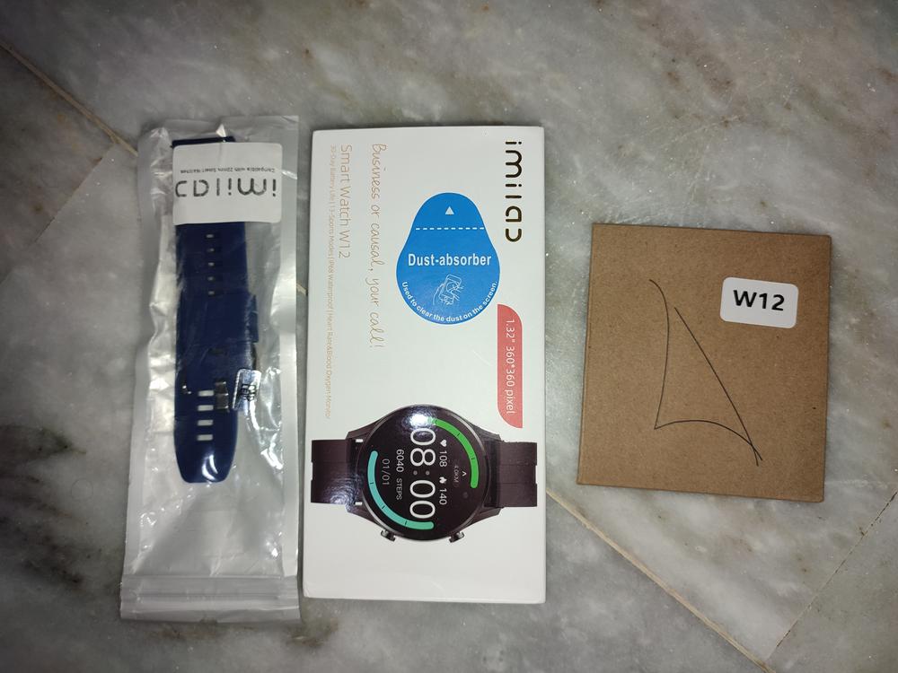 Tempered Glass Screen Protector For Xiaomi Imilab Smart Watch W12 - Customer Photo From Muhammad Fawwad