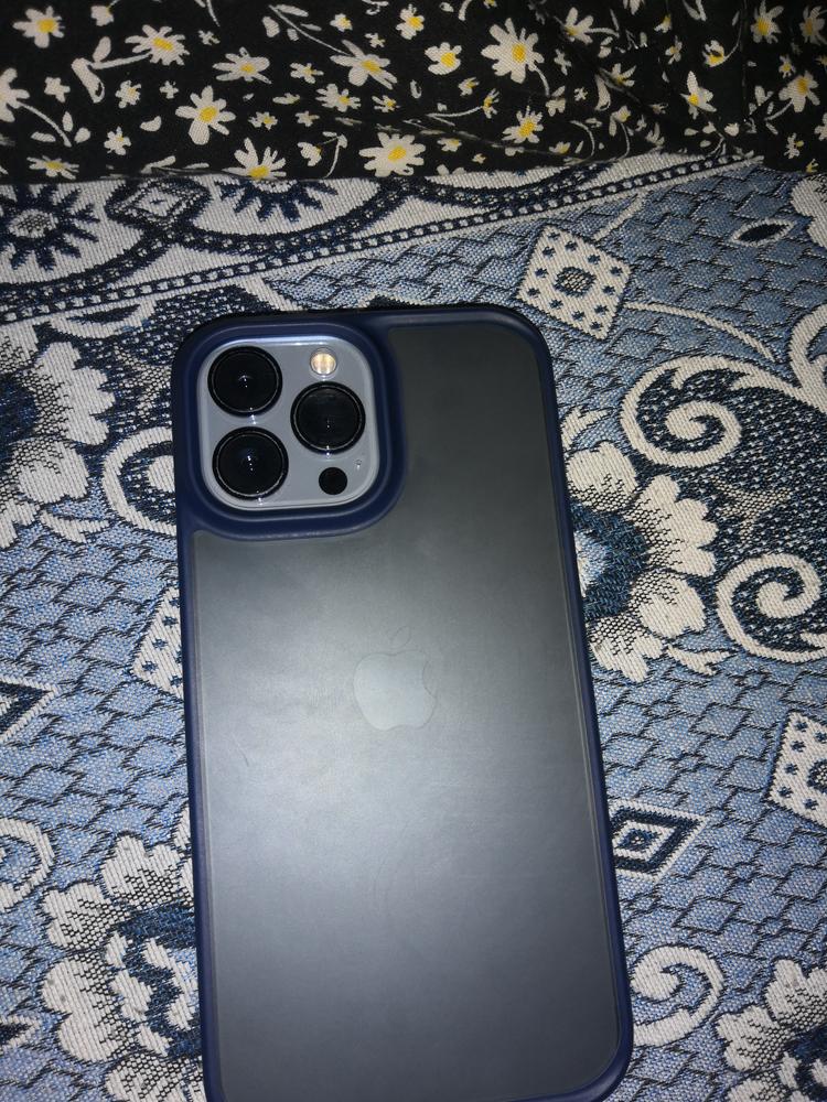 Torras Guardian Series Phone Case for iPhone 13 Pro Max - Blue - X002W43YBZ - Customer Photo From Abdurrehman Sultan