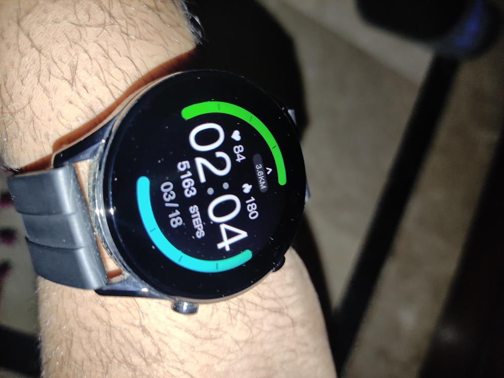 Xiaomi Imilab Smart Business Watch W12 With Free Blue Strap - Customer Photo From Danish Wajid