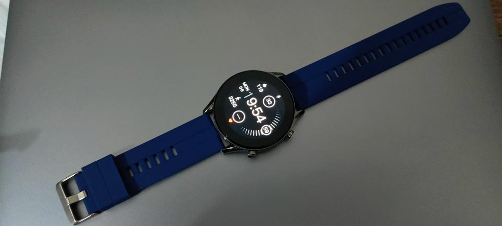 Xiaomi Imilab Smart Business Watch W12 With Free Blue Strap - Customer Photo From Ahmed Raza