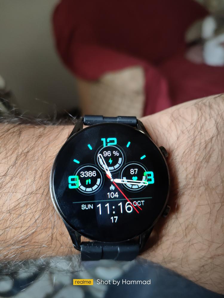 Xiaomi Imilab Smart Business Watch W12 (Watch Only) - Customer Photo From Hammad Ahmed