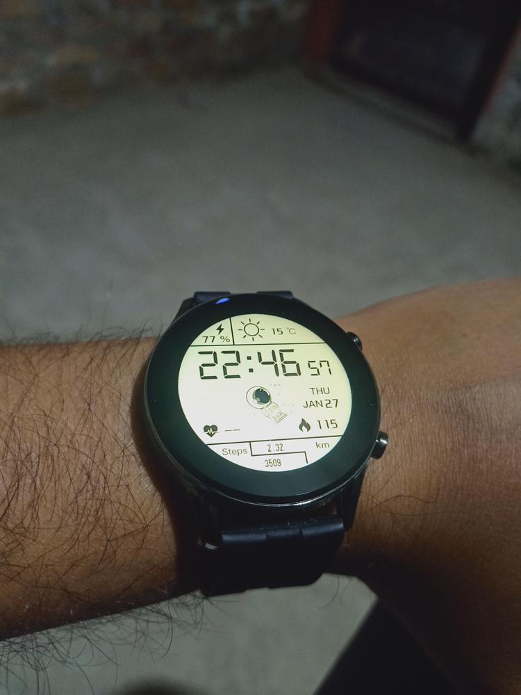 Xiaomi Imilab Smart Business Watch W12 (Watch Only) - Customer Photo From Ahmed Kamal