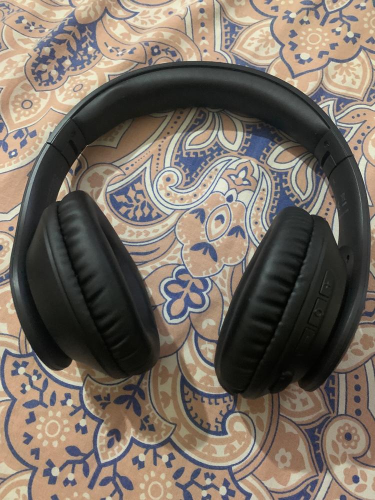 Mpow 059 Pro/Lite Wireless Over-Ear Headphone with Bluetooth 5.0, Built-in Mic & Stereo Sound Noise Canceling 60Hrs Playtime - Black - Customer Photo From Yasir Khalid