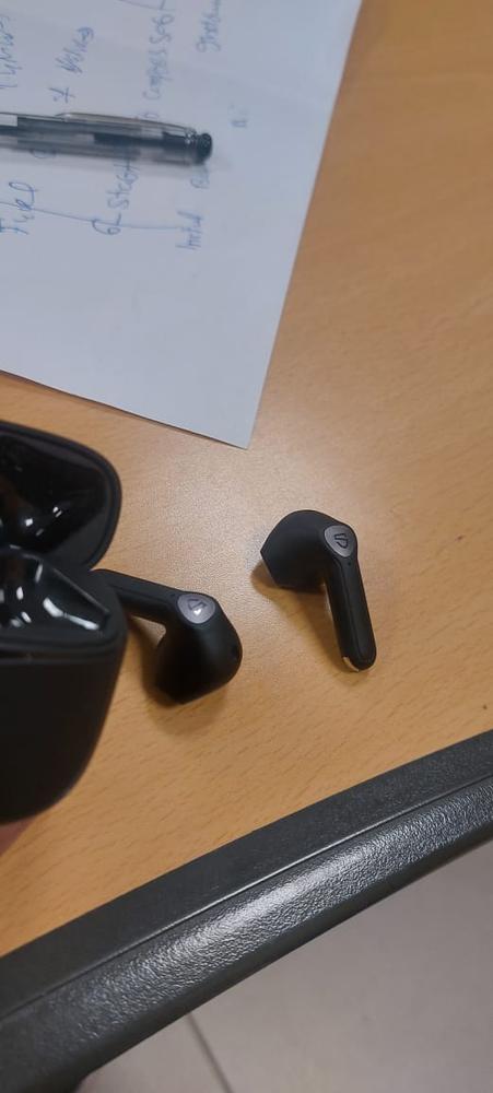 SoundPEATS Air3 Wireless Earbuds Mini Bluetooth V5.2 Earphones with Qualcomm QCC3040 and aptX-Adaptive, 4-Mic and CVC 8.0 Noise Cancellation, TrueWireless Mirroring Tech, in-Ear Detection, Game Mode - Customer Photo From Majid Ramzan Muhammad Ramzan