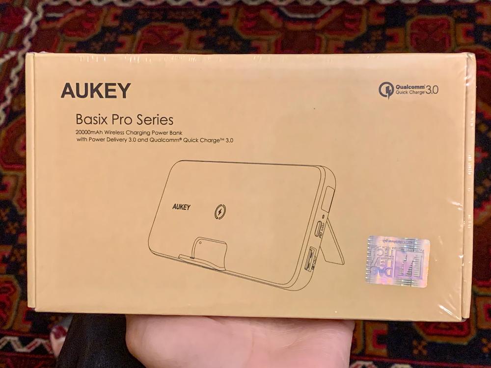 AUKEY 20000mAh Basix Pro Wireless Power Bank - PB-WL03 - Customer Photo From Amna Hassan