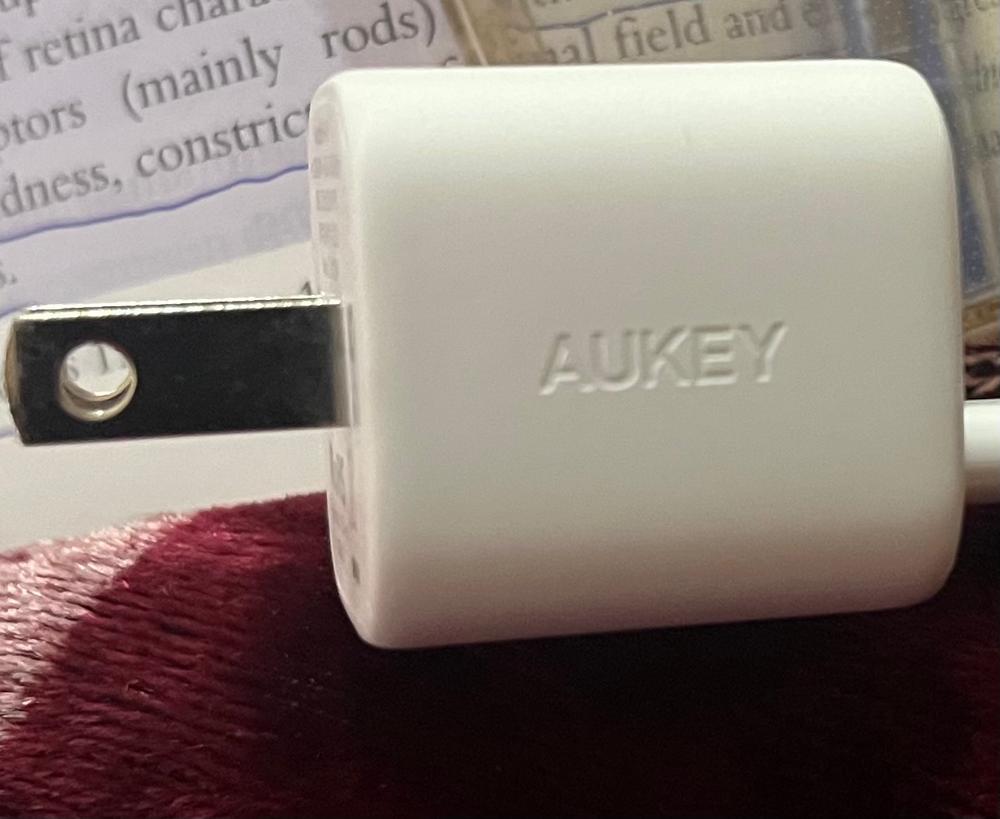 Aukey Ultra Minima 20W Ultra-Compact Charger - White – PA-B1 - Customer Photo From Ghalib Rana