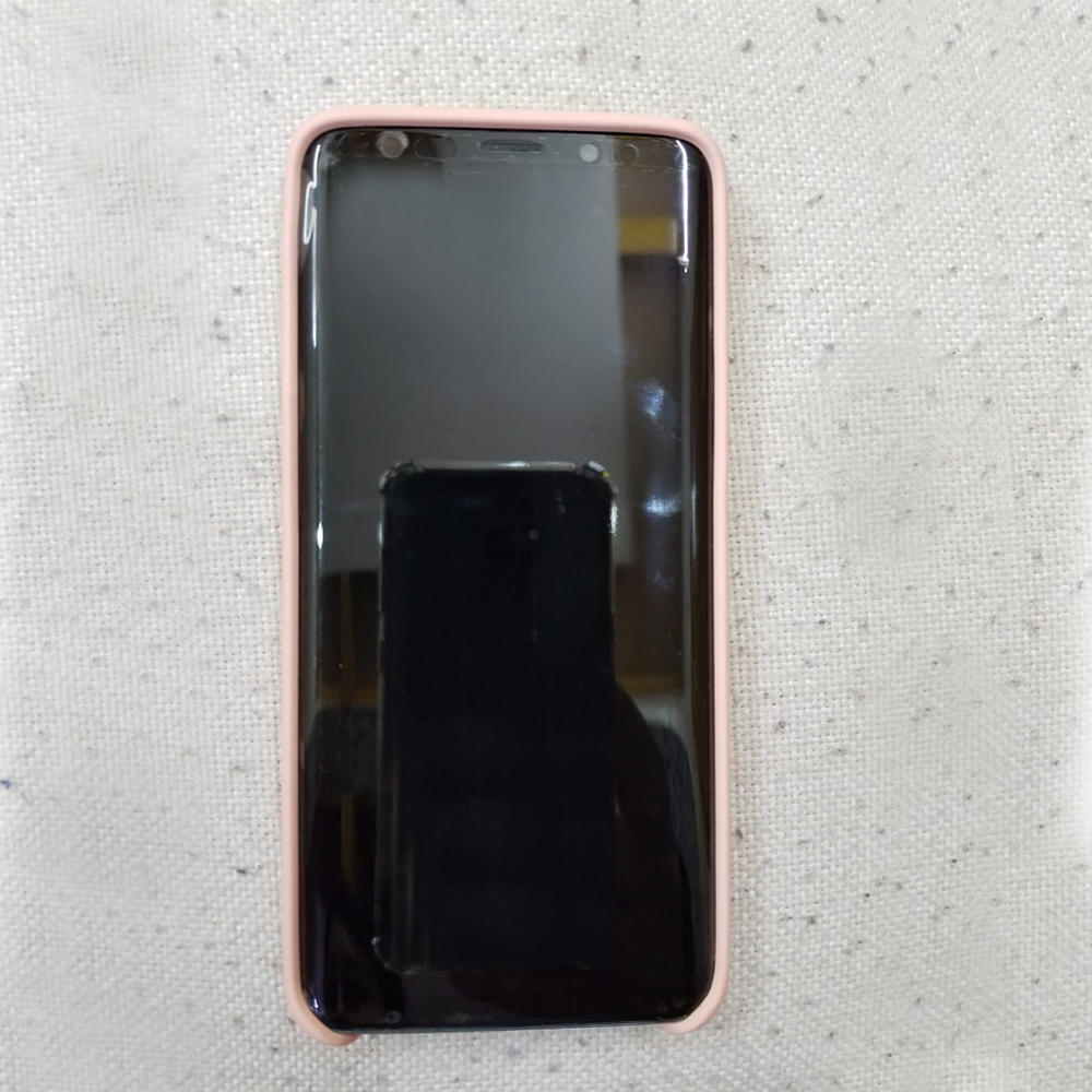 Galaxy S9 Silicone Cover - Pink (EF-PG960TPEGWW) - Customer Photo From Tehmir Ahmed