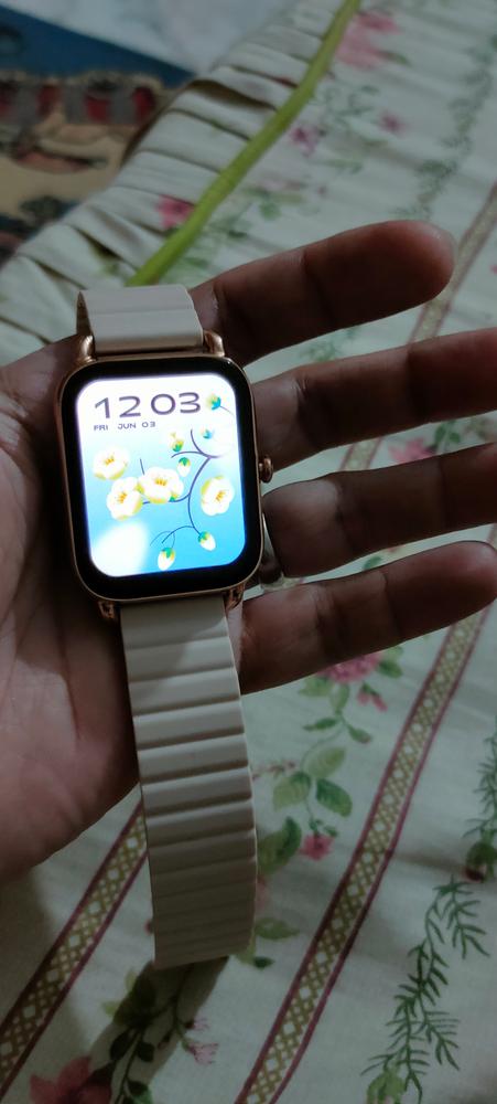 Haylou RS4 Plus Smartwatch 1.78” AMOLED Display Global – Gold - Customer Photo From Nabeel Akhter