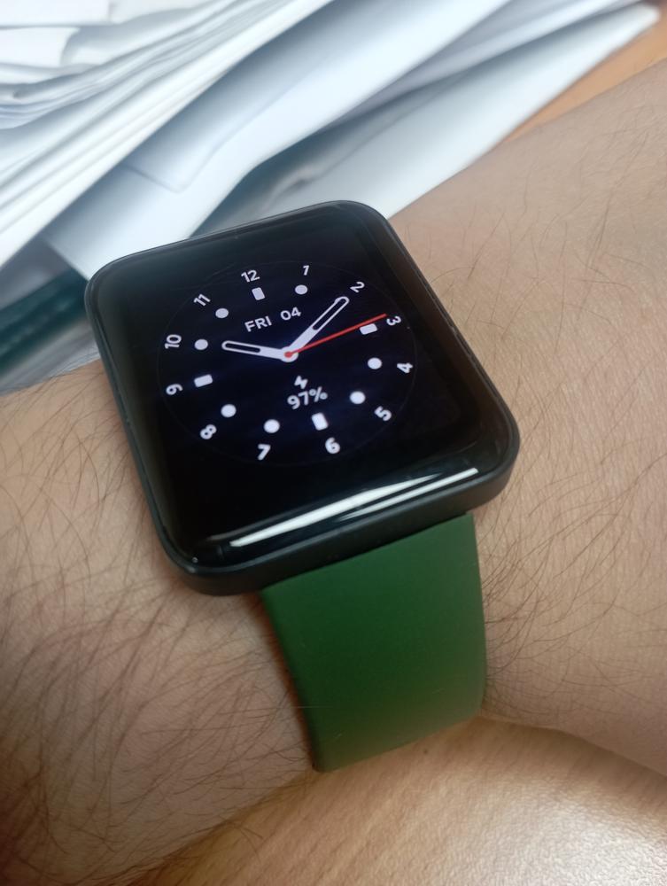 Soft Silicone Replacement Strap for Xiaomi Redmi Watch 2 Lite - Black - Customer Photo From Amar Rehman