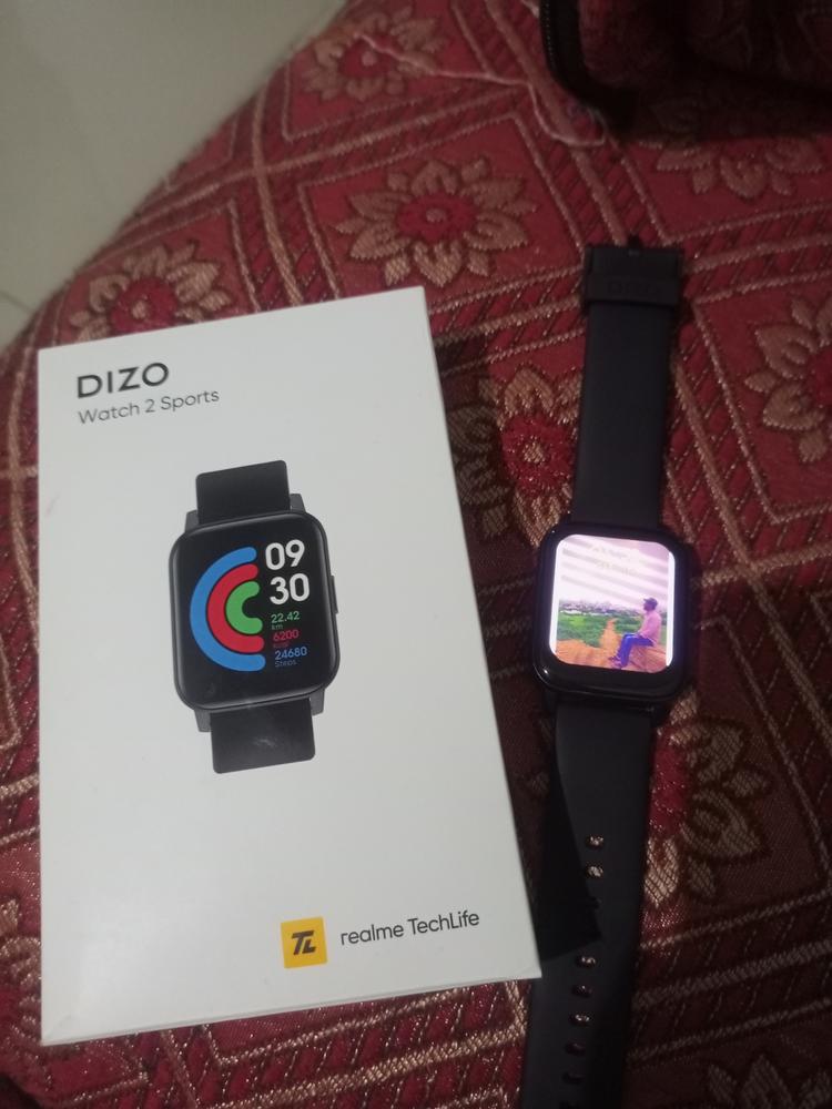 DIZO Watch 2 Sports (by Realme TechLife) – Classic Black - Customer Photo From MUHAMMAD AQIB AMIN