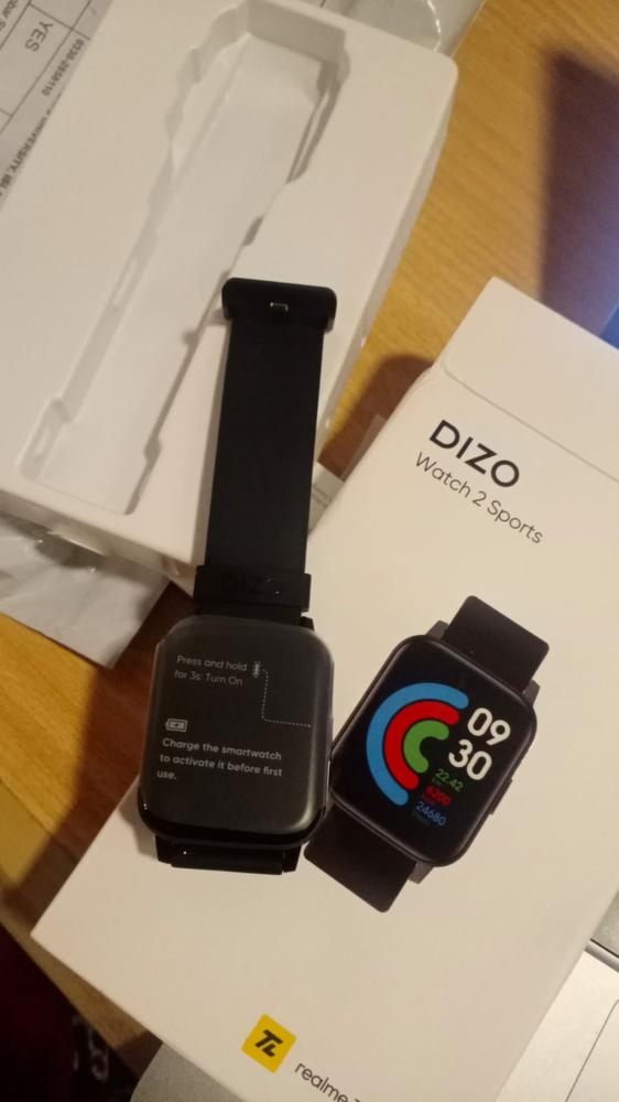 DIZO Watch 2 Sports (by Realme TechLife) – Classic Black - Customer Photo From Sanobar Shaikh