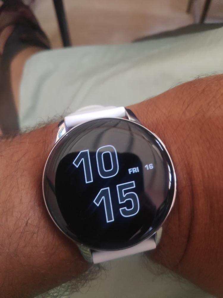 DIZO Watch R AMOLED with 45mm Dial Size (by Realme TechLife) - Silver Grey - Customer Photo From Muneeb Ullah Khan