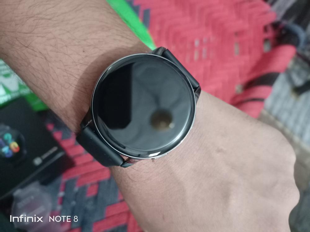 DIZO Watch R AMOLED with 45mm Dial Size (by Realme TechLife) - Classic Black - Customer Photo From Muhammad Aqib