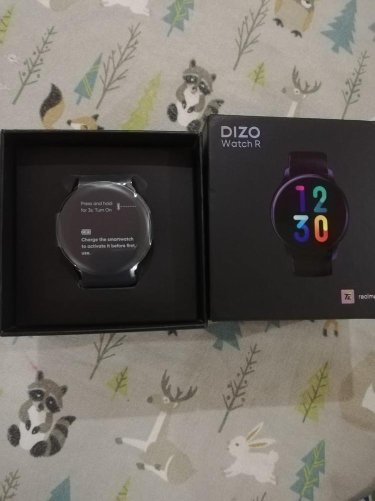 DIZO Watch R AMOLED with 45mm Dial Size (by Realme TechLife) - Classic Black - Customer Photo From Zuhaib Rashid