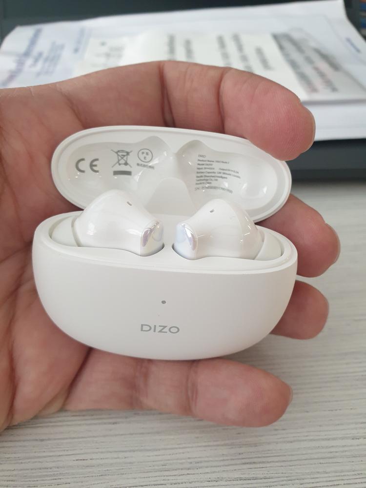 Dizo Buds Z Bluetooth Earbuds (by Realme TechLife) – Pearl - Customer Photo From Samad Hussain