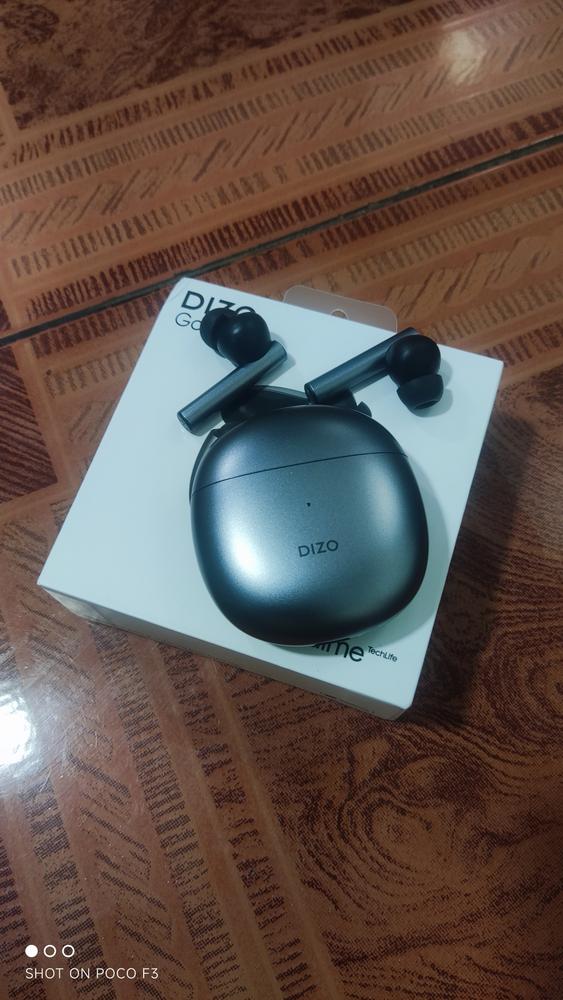 Dizo GoPods with Active Noise Cancellation (by Realme TechLife) - Smoky Grey - Customer Photo From Muhammad Faisal