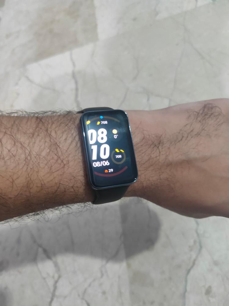 Xiaomi Mi Band 7 Pro - Black - Customer Photo From Majid Baloch