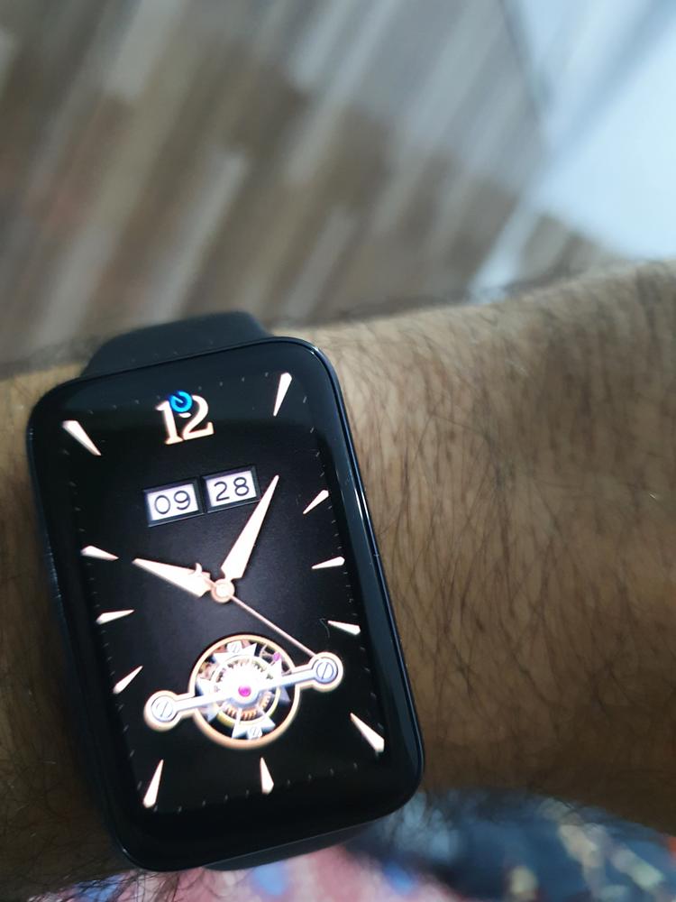 Xiaomi Mi Band 7 Pro - Black - Customer Photo From Raheel Quder