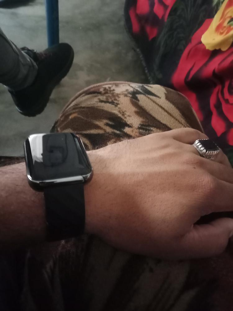 DIZO Watch D 1.8 inch Big Dynamic display (by realme techlife) – Black - Customer Photo From Aziz Ur Rehman