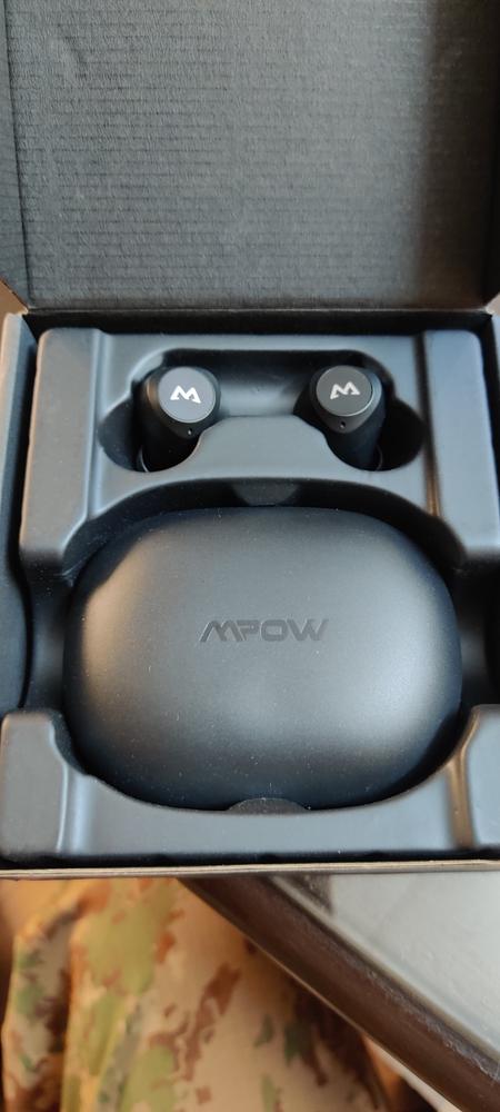 MPOW M20 True Wireless Earbuds with 106 hrs Playtime, IPX7 Waterproof Bluetooth Headphones w/Charging Case, aptX Stereo Wireless Earphones, in-Ear Mini Headset w/CVC 8.0 Mics,Black - Customer Photo From Syed Hamza Hasan