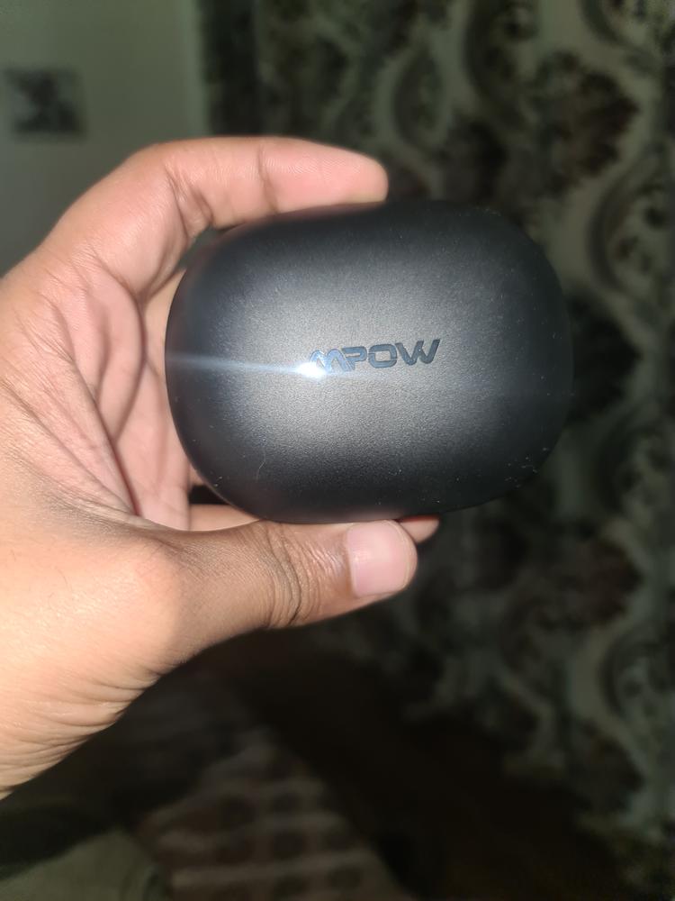 MPOW M20 True Wireless Earbuds with 106 hrs Playtime, IPX7 Waterproof Bluetooth Headphones w/Charging Case, aptX Stereo Wireless Earphones, inEar Mini Headset w/CVC 8.0 Mics,Black - Customer Photo From Khawaja Nauman